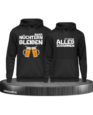 Wir schaffen alles Hoodies in Partnerlook