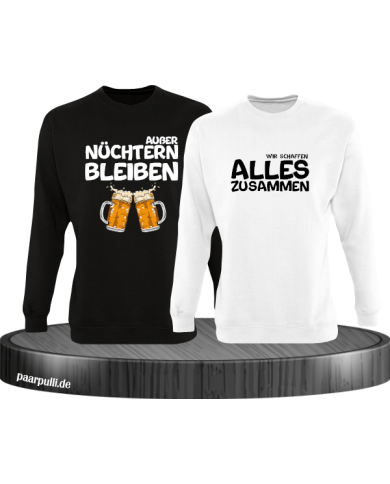 Wir schaffen alles Sweatshirts in Partnerlook Wir schaffen alles Sweatshirts in Partnerlook