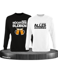 Wir schaffen alles Sweatshirts in Partnerlook