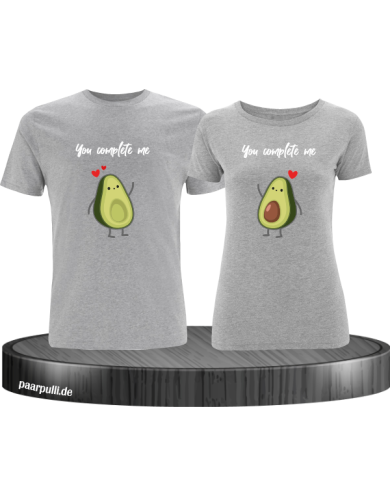 You Complete Me - Avocado T-shirt You Complete Me - Avocado T-shirt