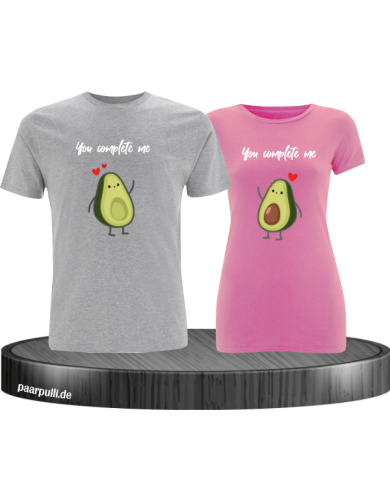 You Complete Me - Avocado T-shirt You Complete Me - Avocado T-shirt