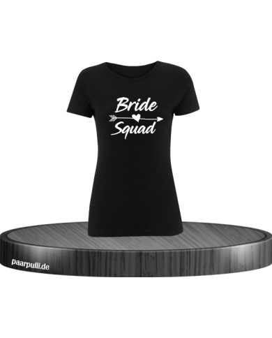 Bride Squad Damen T-Shirt in Größe XXL Bride Squad Damen T-Shirt in Größe XXL