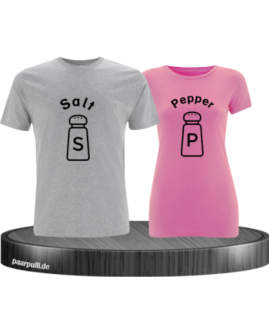Salt and Pepper Pärchen T-Shirt Salt and Pepper Pärchen T-Shirt