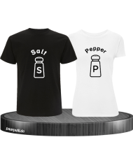 Salt and Pepper Pärchen T-Shirt