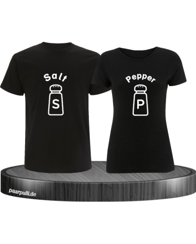 Salt and Pepper Pärchen T-Shirt Salt and Pepper Pärchen T-Shirt
