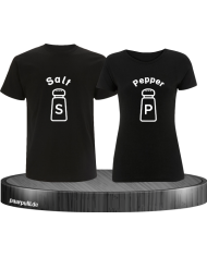 Salt and Pepper Pärchen T-Shirt
