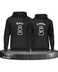 Salt and Pepper Pärchen Hoodie