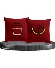 Tequila and Lime Kissenbezüge Set