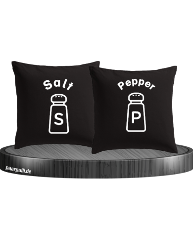 Salt and Pepper Kissenbezüge Set Salt and Pepper Kissenbezüge Set