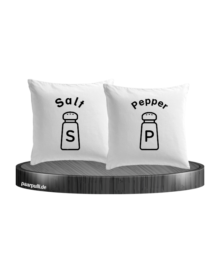 Salt and Pepper Kissenbezüge Set