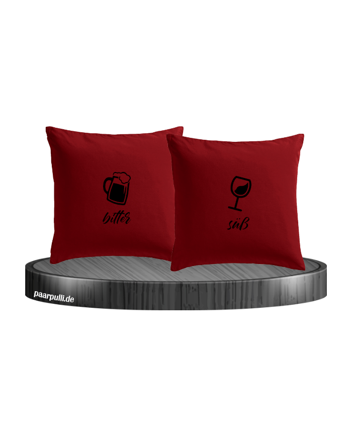 Bitter Süße Liebe Kissenbezüge Set