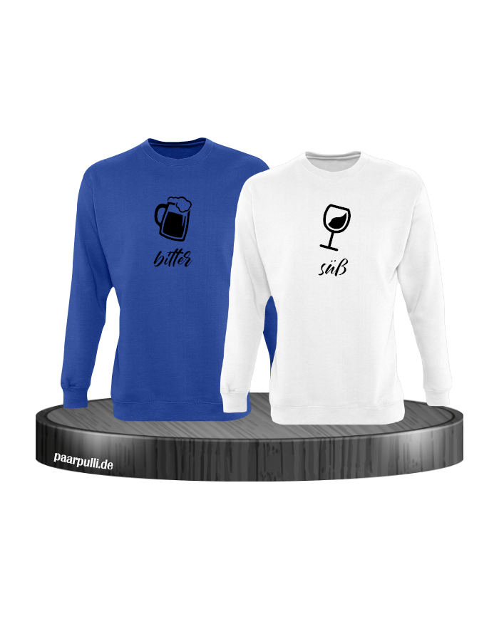 Bitter Süße Liebe Partnerlook Sweatshirt