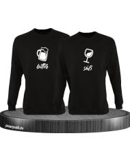 Bitter Süße Liebe Partnerlook Sweatshirt