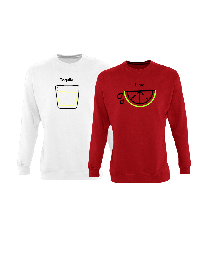 Tequila and Lime Partnerlook Sweatshirt