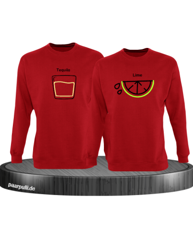 Tequila and Lime Partnerlook Sweatshirt Tequila and Lime Partnerlook Sweatshirt
