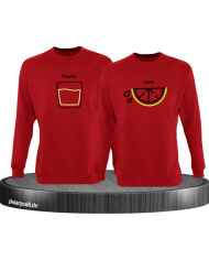 Tequila and Lime Partnerlook Sweatshirt