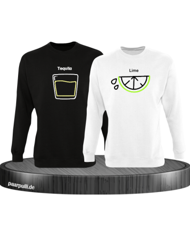 Tequila and Lime Partnerlook Sweatshirt Tequila and Lime Partnerlook Sweatshirt