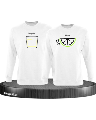 Tequila and Lime Partnerlook Sweatshirt Tequila and Lime Partnerlook Sweatshirt