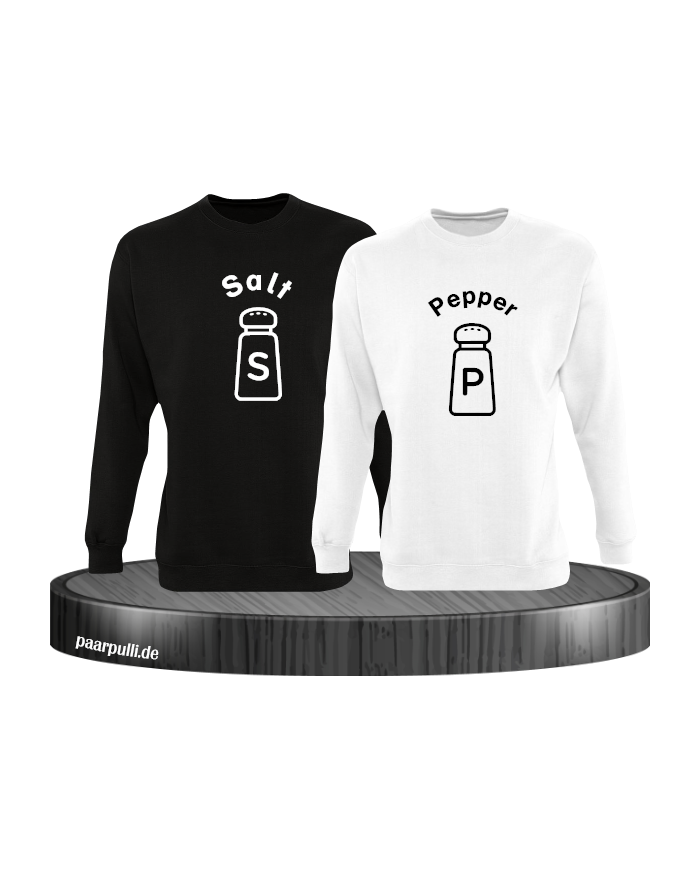 Salt and Pepper Partnerlook Sweatshirt