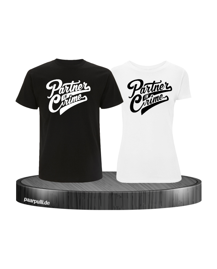 Partner in Crime schwarz und weiß