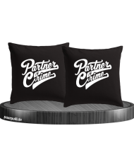 Partner in Crime Kissenbezüge für Paare Set