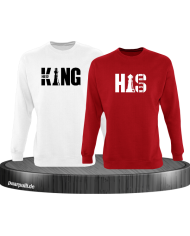 Her King His Queen Sweatshirt
