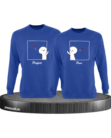 Perfect Pair Sweatshirt blau Perfect Pair Sweatshirt blau
