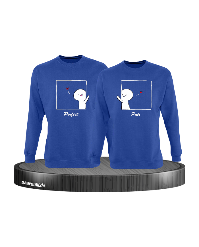 Perfect Pair Sweatshirt blau
