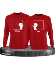 Perfect Pair Sweatshirt rot