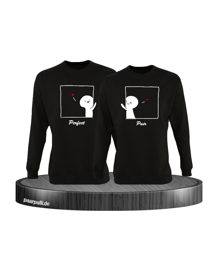 Perfect Pair Sweatshirt schwarz