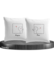 Perfect Pair Kissenbezüge für Paare Set