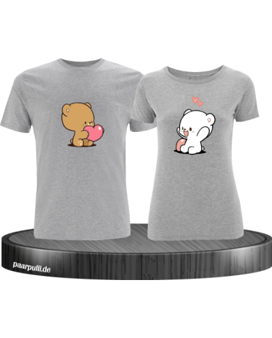 Milk and Mocha  Pärchen T-Shirt Milk and Mocha  Pärchen T-Shirt
