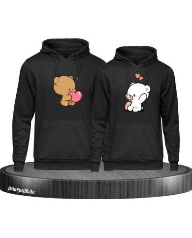 Milk and Mocha Hoodie schwarz Milk and Mocha Hoodie schwarz